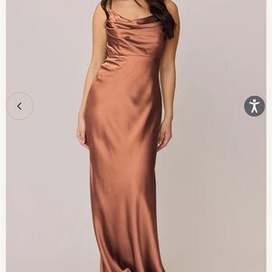Revelry Skye Satin Dress